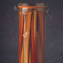 Lade das Bild in den Galerie-Viewer, Facetten-Glas mit Bügelverschluss, 2 Liter