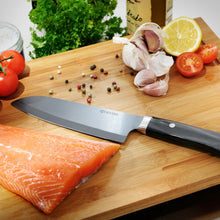 Lade das Bild in den Galerie-Viewer, JAPAN Keramik-Santokumesser, Klinge: 16 cm