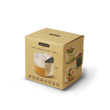 Lade das Bild in den Galerie-Viewer, Lunchbecher aus Glas